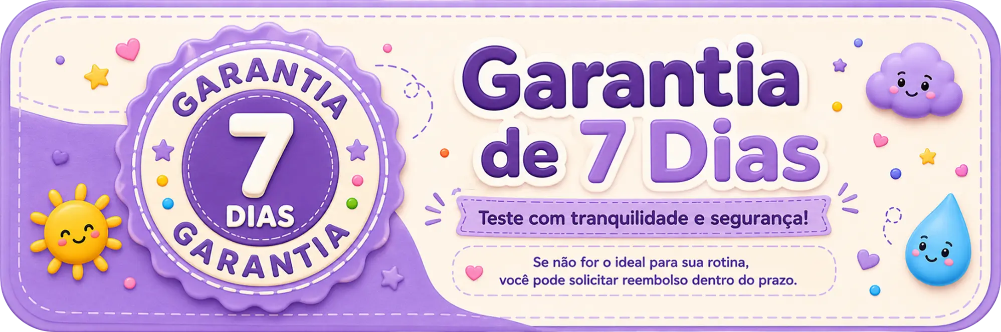 Garantia de 7 dias